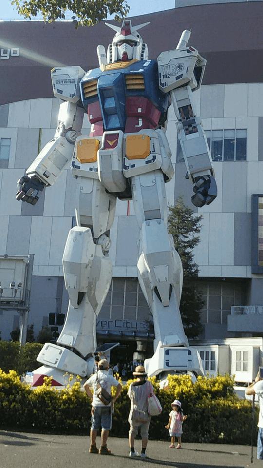 お台場ガンダム立像