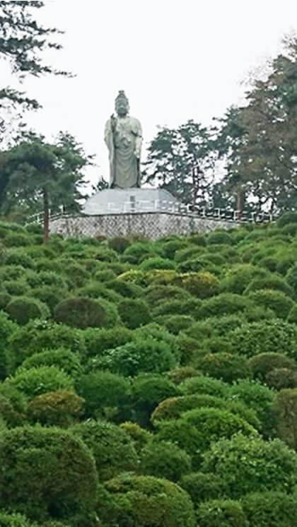 青梅市の塩船平和観音様