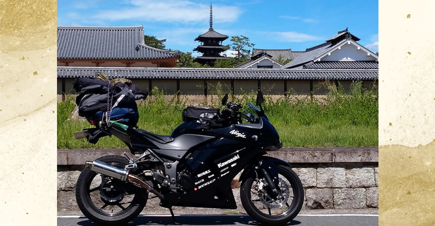 奈良へバイクツーリング