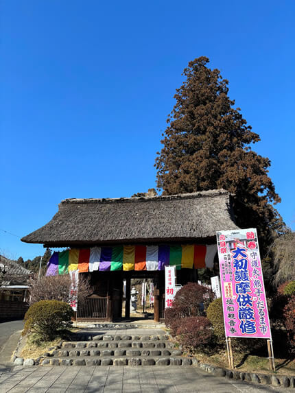 塩船観音寺へ初詣